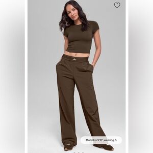 ALO Suite up Trouser (Long) Espresso
